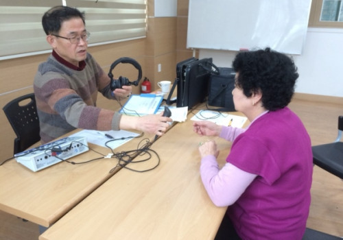 가나안보청기와 함께하는 지역주민 보청기 수리 및 청력검사 실시